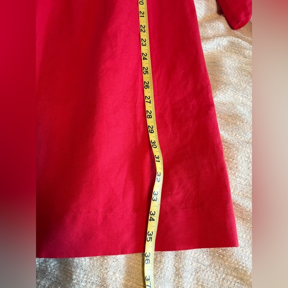 Pink Linen Dress - Picture 6 of 6